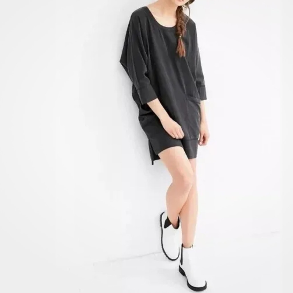Silence + Noise Women’s Soft Black Tunic/ Dress